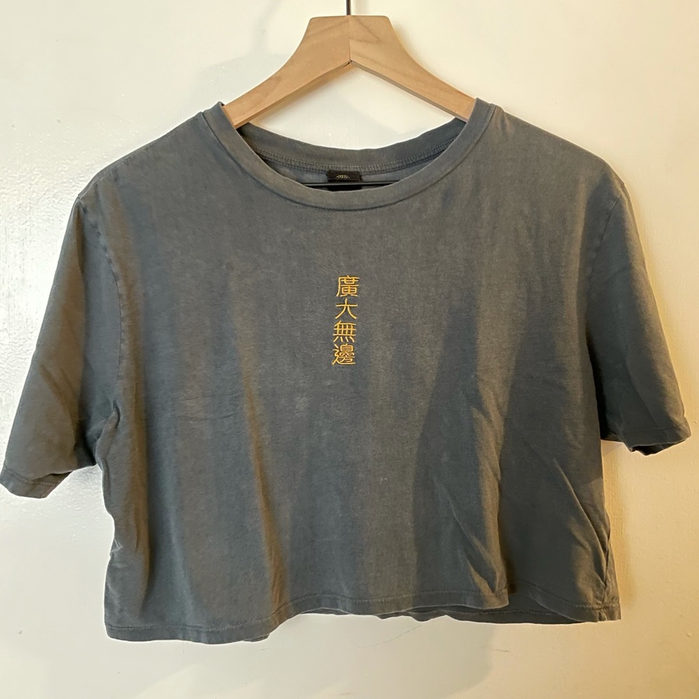 Urban Outfitters graphic cropped top